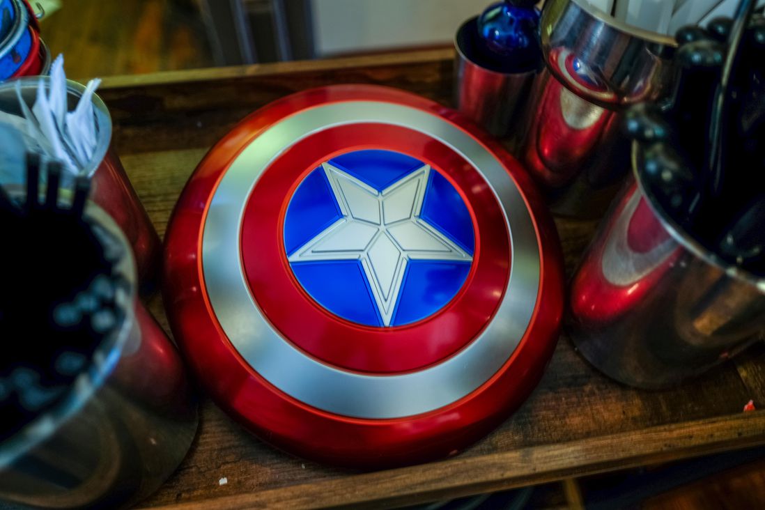 A special Iron Man shield for the Chef Special Iron-Men ($16)